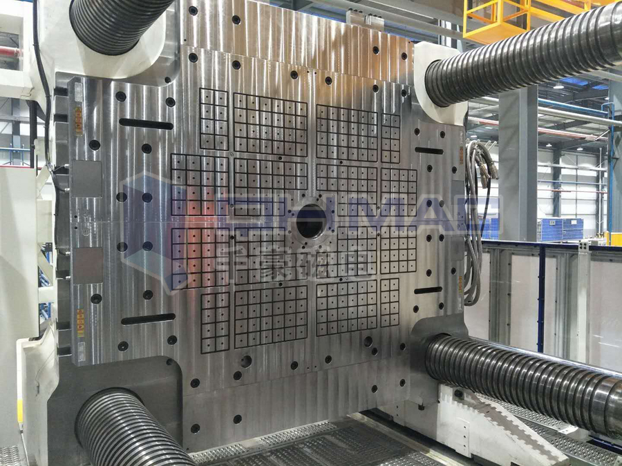 案例上新--海天JU3300T注塑機(jī)快速換模，千豪磁電